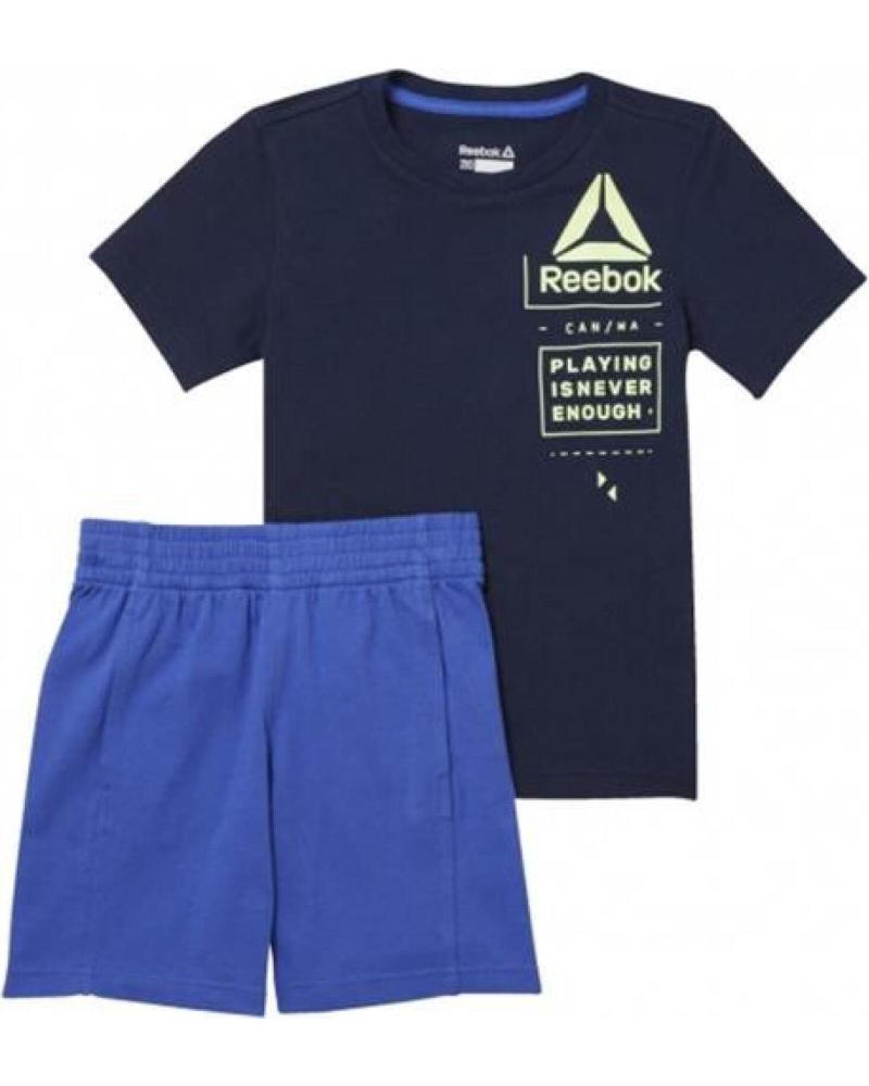 REEBOK CONJUNTO DEPORTIVO SET B ES SS CF4289 AZUL