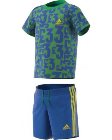 ADIDAS CONJUNTO I SUM SET COUNT BK3007 VERDE