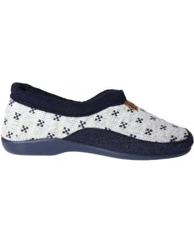 Calzado-De-Casa-De-Mujer-NORTEÑAS-NORTENAS---ZAPATILLA-DE-CASA-CERRADAS-MUJER-INVIERNO-PLA-MARINO