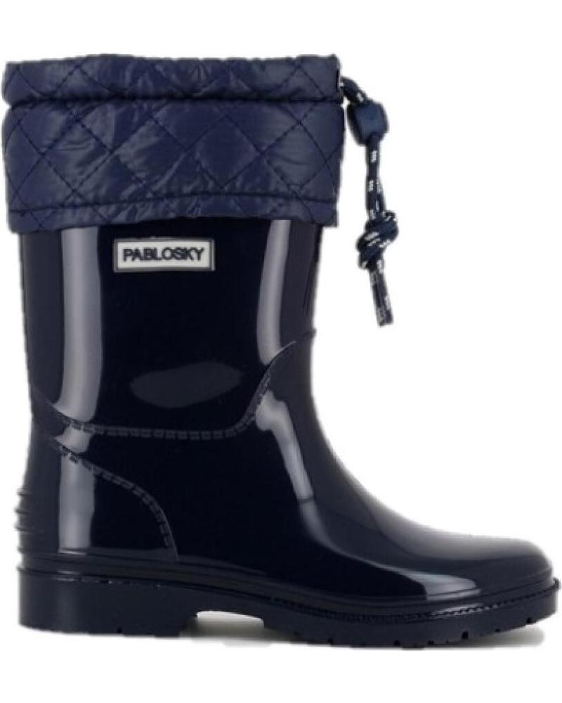 Stivali da pioggia per Bambino PABLOSKY BOTA AGUA NAVY 960420 AZUL