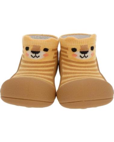 ATTIPAS PATUCOS BEBÉ NATURE FRIENDS TIGER ANA010 AMARILLO CLARO