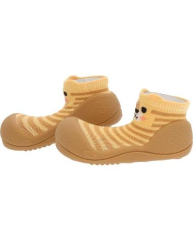 ATTIPAS PATUCOS BEBÉ NATURE FRIENDS TIGER ANA010 AMARILLO CLARO