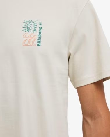 BILLABONG CAMISETA DE MANGA CORTA 077-53571408232787 EN BEIGE PARA HOMBRE BEIG CLARO