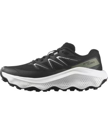 SALOMON ZAPATILLAS DE TREKKING L47883700 EN NEGRO PARA MUJER BLACK-WHITE-AGAVE GREEN
