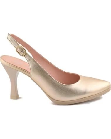ZAPP ZAPATOS DE TACÓN MUJER SARI ORO DORADO