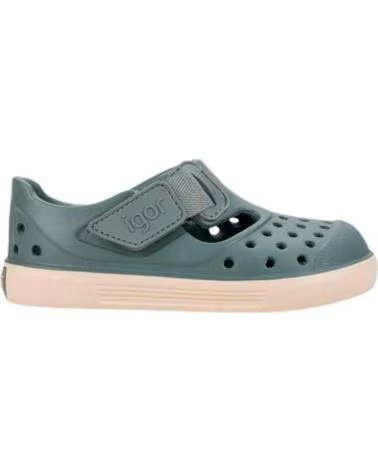 IGOR SANDALIAS BAREFOOT NIÑO S10369 VERDE