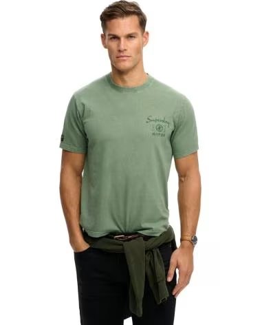 SUPERDRY KURZARM-T-SHIRT FÜR HERREN GRÜN REF 1183441 VERDE