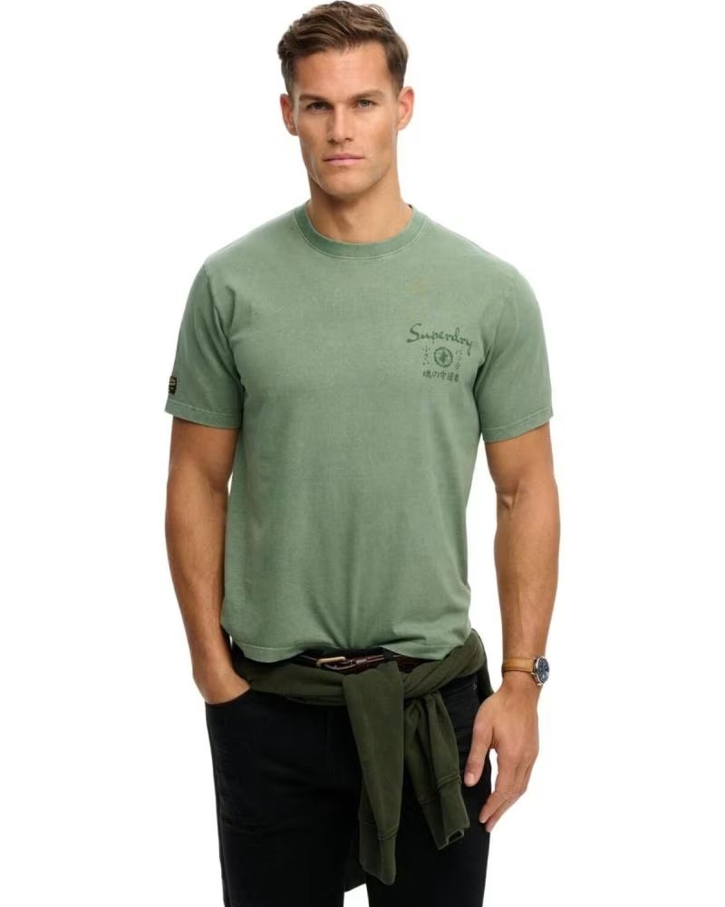 SUPERDRY KURZARM-T-SHIRT FÜR HERREN GRÜN REF 1183441 VERDE