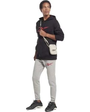 REEBOK SUDADERA CON CAPUCHA HR9028-095A HOMBRE NEGRO
