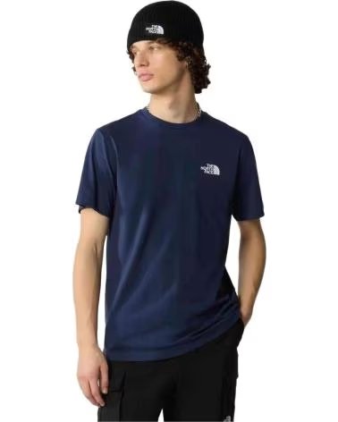 THE NORTH FACE CAMISETA THE MANGA CORTA HOMBRE NF0A87NG8K21 AZUL MARINO