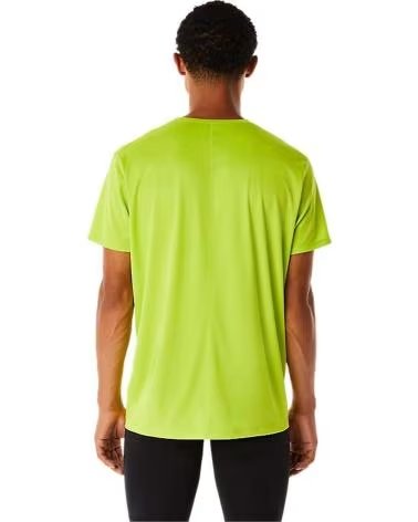 ASICS MAGLIETTA A MANICHE CORTE 2011C341-302 UOMO VERDE