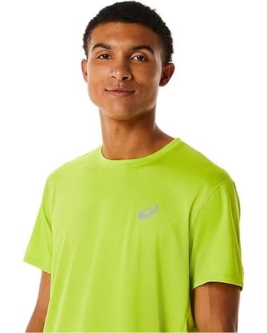 ASICS MAGLIETTA A MANICHE CORTE 2011C341-302 UOMO VERDE