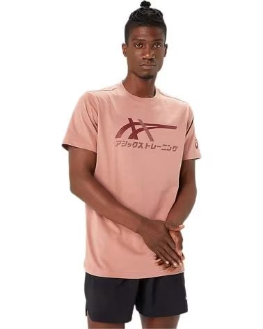 ASICS 2031D123-602 KURZARM-T-SHIRT FÜR HERREN ROSA