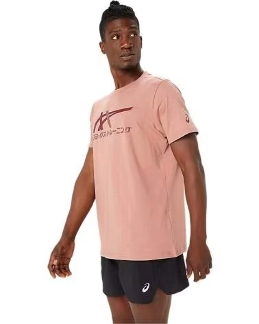 ASICS 2031D123-602 KURZARM-T-SHIRT FÜR HERREN ROSA