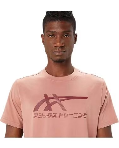 ASICS 2031D123-602 KURZARM-T-SHIRT FÜR HERREN ROSA