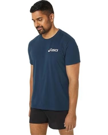 ASICS KURZARMSHIRT 2031E659-400 HERREN REF 1183569 AZUL