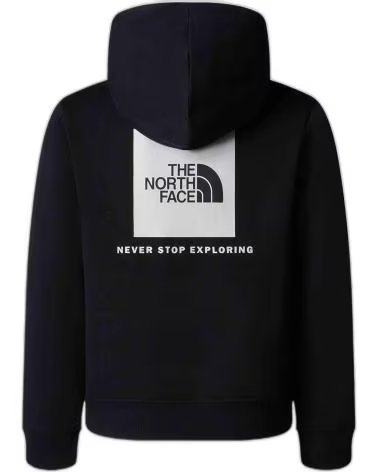 THE NORTH FACE FELPA CON CAPPUCCIO THE NF0A89H9JK31 DA UOMO NEGRO
