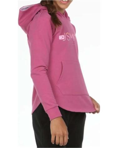 JOHN SMITH SUDADERA CON CAPUCHA BORDA-773 PARA NIÑA ROSA