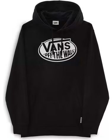 VANS OFF THE WALL MOLETOM COM CAPUZ UNISSEX THE VN0A7Y49BLK1 NEGRO