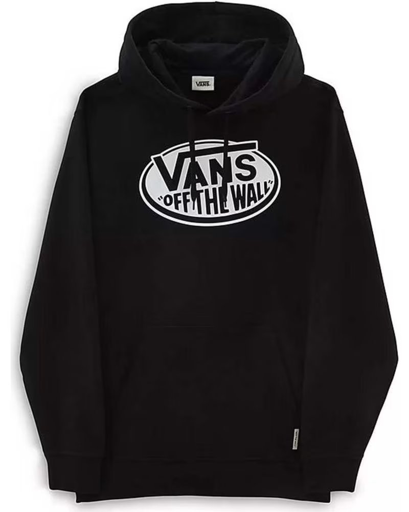 VANS OFF THE WALL MOLETOM COM CAPUZ UNISSEX THE VN0A7Y49BLK1 NEGRO