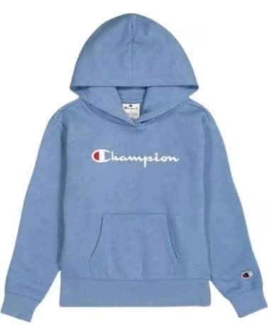 CHAMPION FELPA CON CAPPUCCIO 405029-BS099 PER BAMBINE AZUL