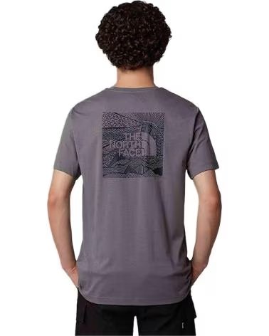THE NORTH FACE THE CAMISETA MANGA CURTA NF0A87NV0UZ1 CINZA HOMEM GRIS