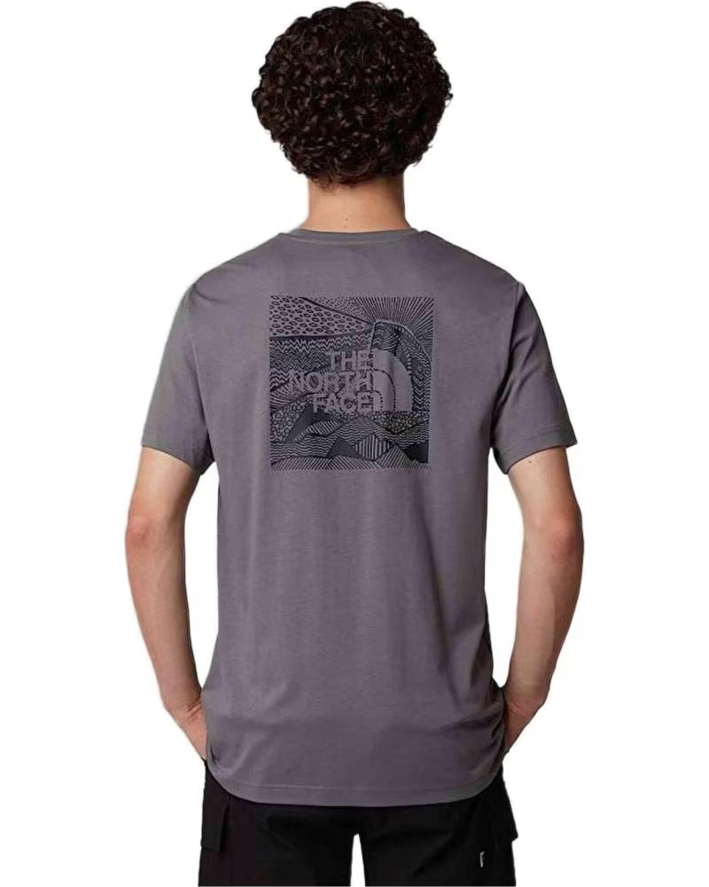 THE NORTH FACE THE CAMISETA MANGA CURTA NF0A87NV0UZ1 CINZA HOMEM GRIS