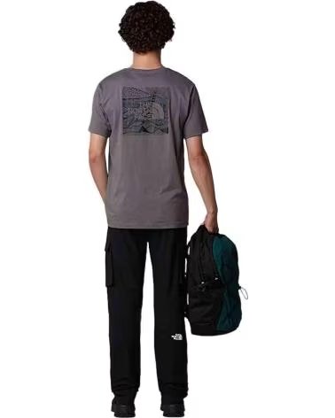 THE NORTH FACE THE CAMISETA MANGA CURTA NF0A87NV0UZ1 CINZA HOMEM GRIS