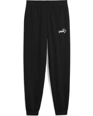 PUMA PANTALONI LUNGHI 685112-01 PER RAGAZZE, NERO NEGRO