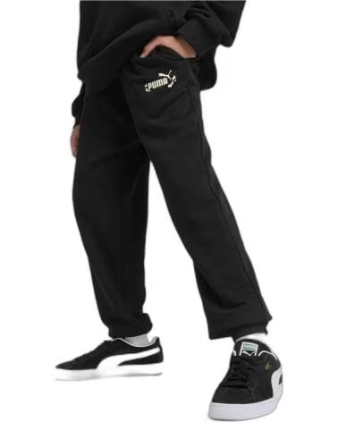 PUMA PANTALONI LUNGHI 685112-01 PER RAGAZZE, NERO NEGRO