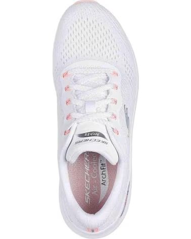 SKECHERS ZAPATILLAS 150051-WPKB EN PARA MUJER BLANCO