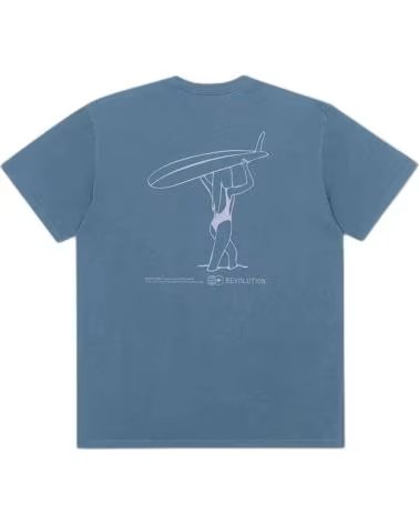 REVOLUTION CAMISETAS Y POLOS EN COLOR PARA HOMBRE AZUL