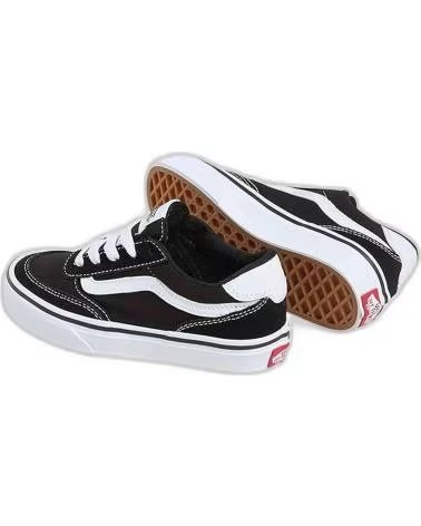 VANS OFF THE WALL THE VN000D82BA21 SNEAKER UNISEX KINDER SCHWARZ-WEISS BLACK-WHITE