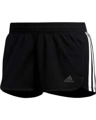 ADIDAS 3S PACER KNIT SHORTS DU3502 WOMEN NEGRO