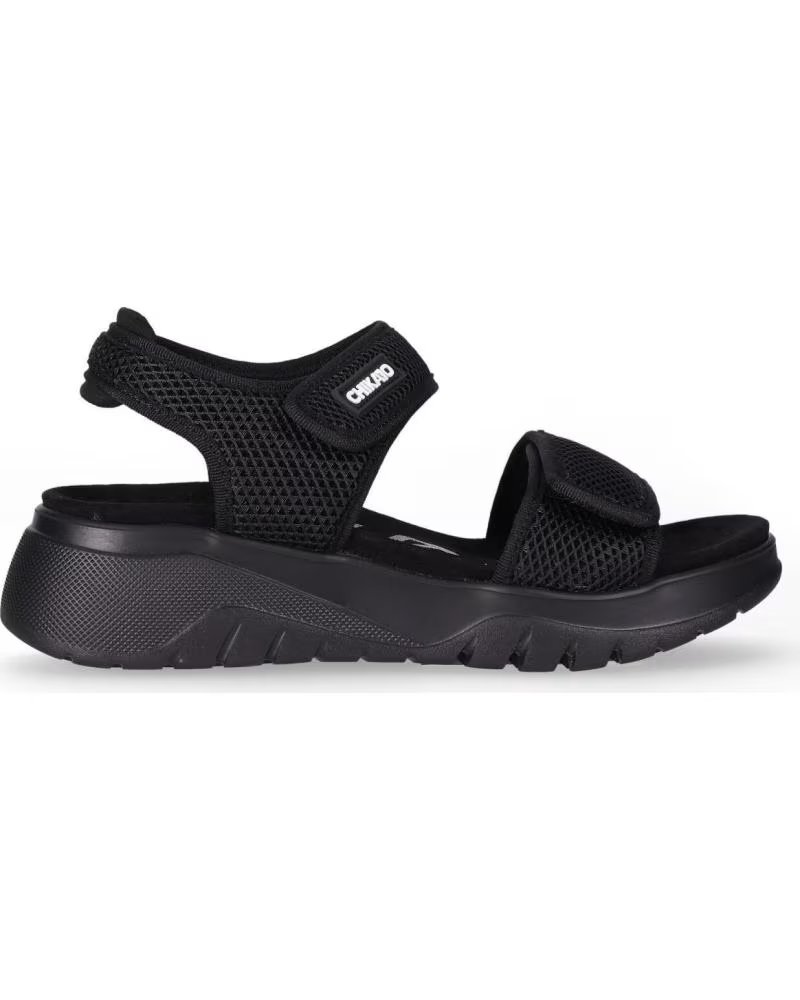 CHIKA10 SANDALIA MACARRON 01 - REF: 1184234/1184406 NEGRO-BLACK