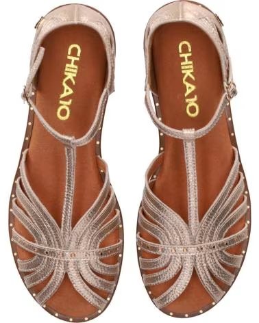 CHIKA10 SANDALEN MUSAKA 27 PLATIN-LG GOLD REF 1184270/1184423 PLATINO-LG