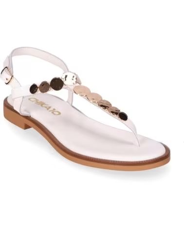 CHIKA10 SANDALES COINS 01 COULEUR BLANC RÉF: 1184285 BLANCO-WHITE