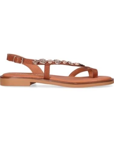 CHIKA10 SANDALES COINS 02 CUIR TAN RÉF 1184286 CUERO-TAN