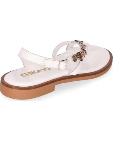 CHIKA10 SANDALES COINS 02 BLANC RÉF: 1184435/1184289 BLANCO-WHITE