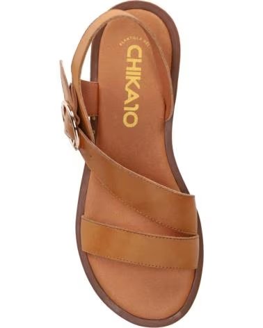 CHIKA10 SANDÁLIA MUSAKA 30 COURO TAN REF 1184305 CUERO-TAN