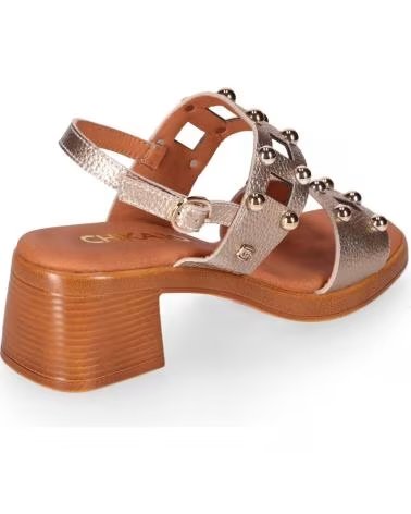 CHIKA10 SANDALIA GOIKA 02 PLATINO-LG GOLD - REF: 1184320/1184465