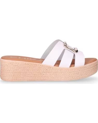 CHIKA10 PLATFORM SANDALS ATHENEA 25N WHITE BLANCO-WHITE