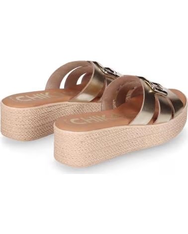 CHIKA10 ATHENEA 25N PLATTFORM-SANDALE PLATIN-LG GOLD REF 1184322 PLATINO-LG