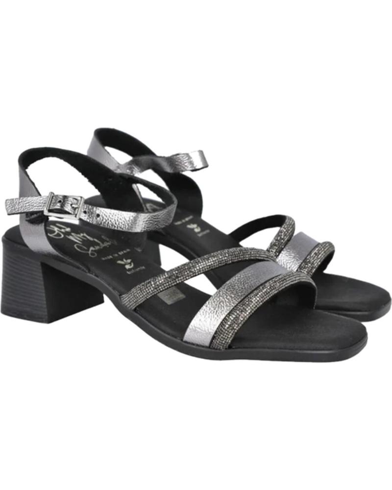 CHIKA10 SANDALIA ST ALUNA 5905 GUN METAL PLOMO-GUN-METAL