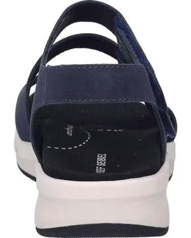 JOSEP SEIBEL SANDALES JOSEF ESTELLE 03 NUBUCK BLEU - RÉF: 1076694 AZUL