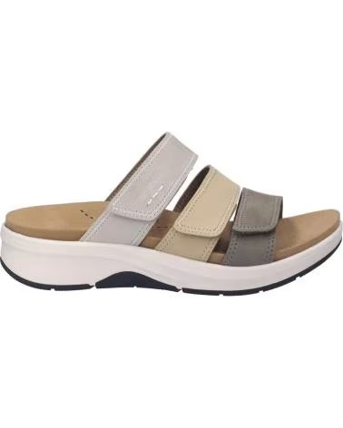 JOSEP SEIBEL JOSEF ESTELLE 11 NUBUCK SANDALEN BEIGE, REF 1184671-1184658 BEIG