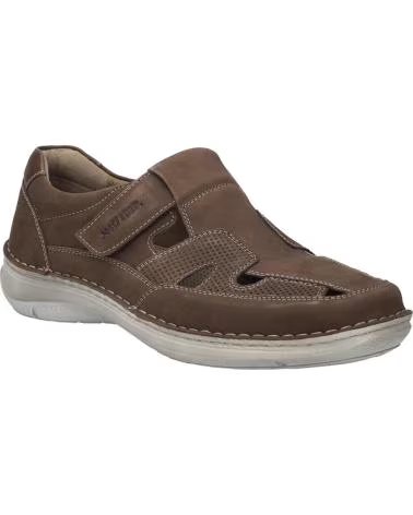JOSEP SEIBEL SANDALES JOSEF NEW ANVERS 81 EN CUIR MARRON