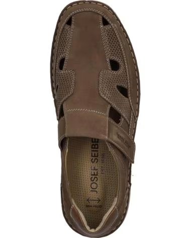 JOSEP SEIBEL SANDALES JOSEF NEW ANVERS 81 EN CUIR MARRON