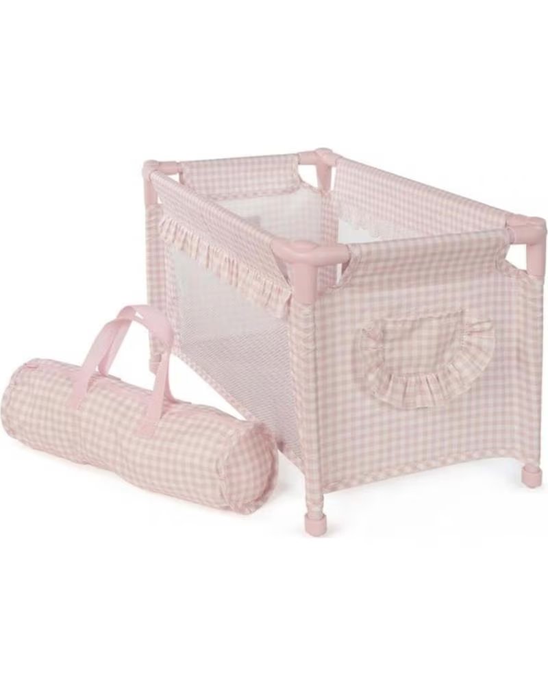 MONNKA LIT DE VOYAGE INICIO RÉF 1184717 COULEUR ROSE ROSA