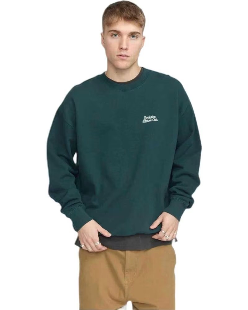 REVOLUTION SWEATSHIRT 1184734 MEN GREEN VERDE